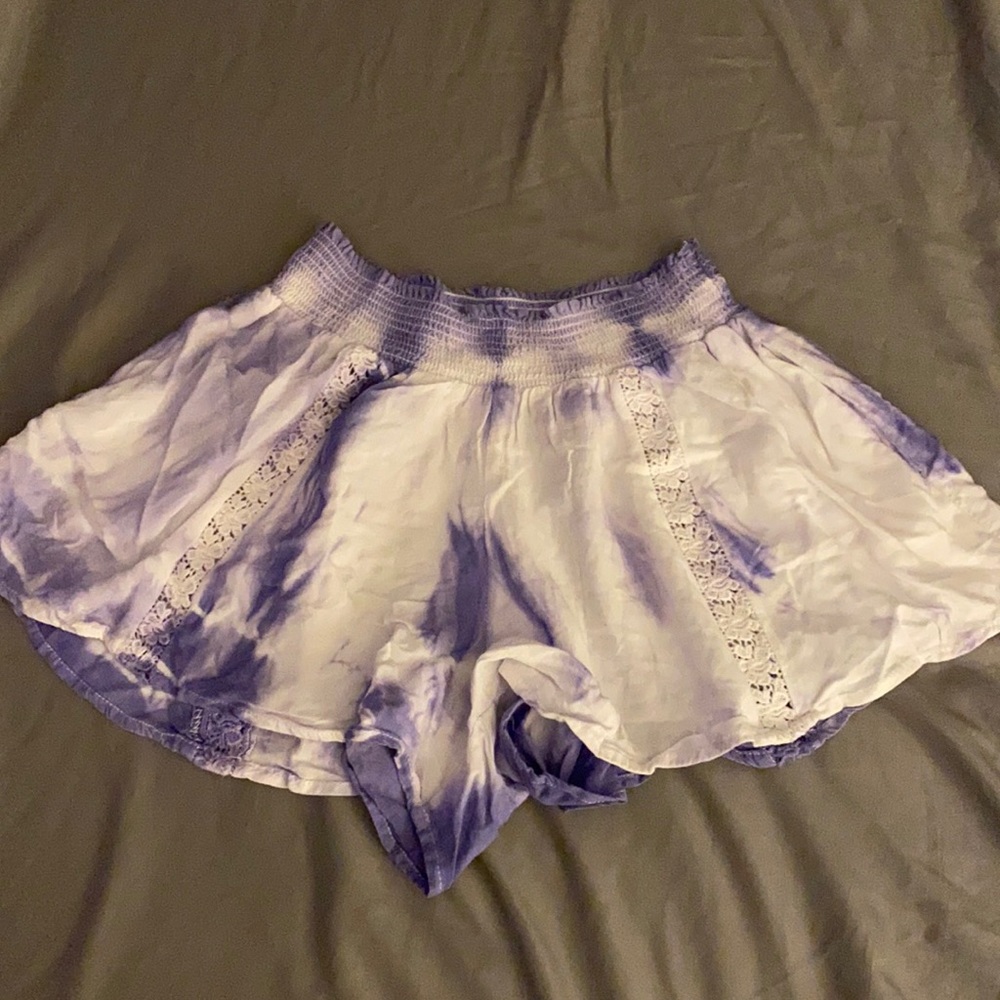 Tie-dye skorts